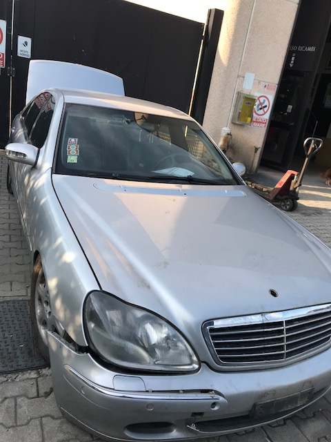 Ricambi Mercedes Classe S 320 D.  Anno 2002  Codice Motore 613960 145kw