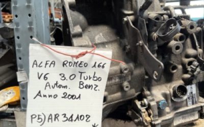 Cambio Alfa Romeo 166 V6 3.0 Turbo Automatico Anno 2001 Codice Motore AR34102