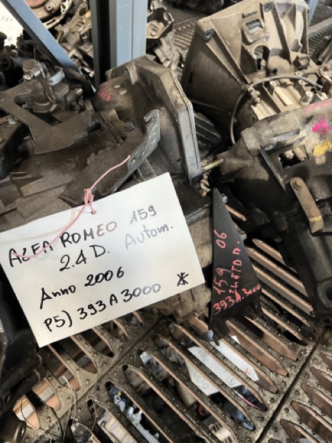 Cambio Alfa Romeo 159 2.4 Diesel Automatico Anno 2006 Codice Motore 393A3000