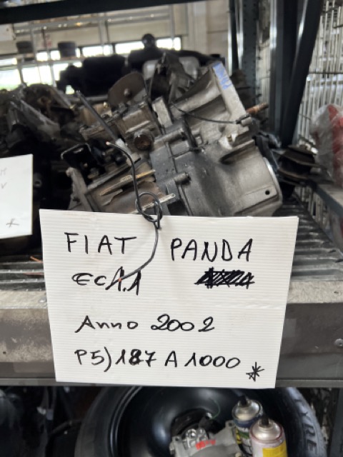 Cambio Fiat Panda cc.1.100 Anno 2002 Codice Motore 187A1000
