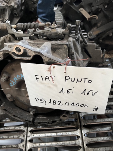Cambio Automatico Fiat Punto 1.6i 16v Codice Motore 182A4000