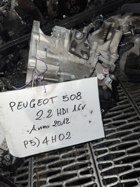Cambio Peugeot 508 2.2 Hdi 16v Anno 2012 Codice Motore 4H02