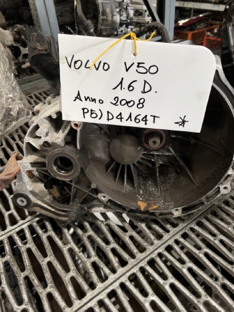 Cambio Volvo V50 1.6 Diesel Anno 2008 Codice Motore D4164T