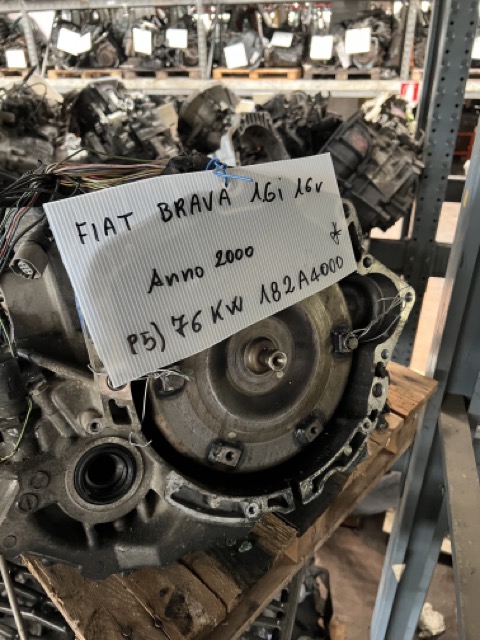 Cambio Automatico Fiat Brava 1.6i 16v bz. Anno 2000 Codice motore 182A4000 76 Kw