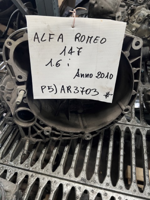 Cambio Alfa Romeo 147 1.6i Anno 2010 Codice Motore AR3703