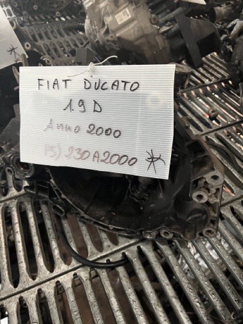 Cambio Fiat Ducato 1.9 Diesel Anno 2000 Codice Motore 230A2000