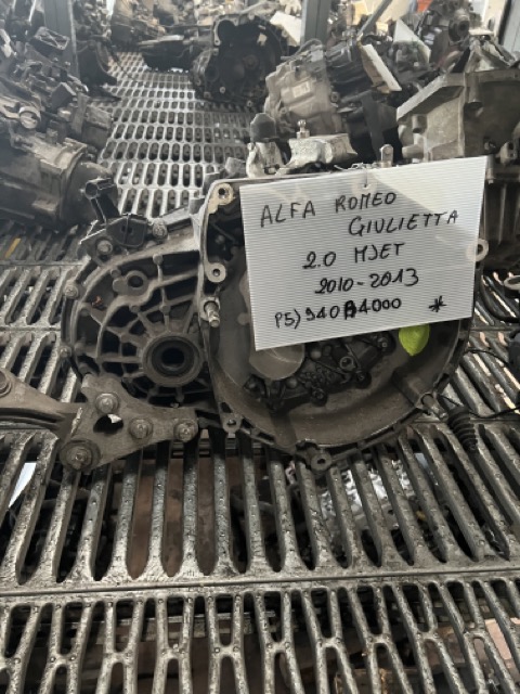 Cambio Alfa Romeo Giulietta 2.0 Mjet anno 2010-2013 Codice Motore 940A4000