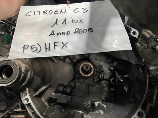 Cambio Citroen C3 1.1 bz. Anno 2005 Codice Motore HFX