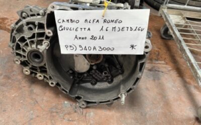 Cambio Alfa Romeo Giulietta 1.6 MJTD 16v Anno 2011 Codice Motore 940A3000