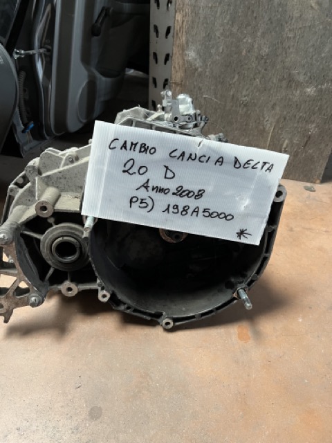 Cambio Lancia Delta 2.0 MJT Diesel 6M Anno 2008 Codice Motore 198A5000