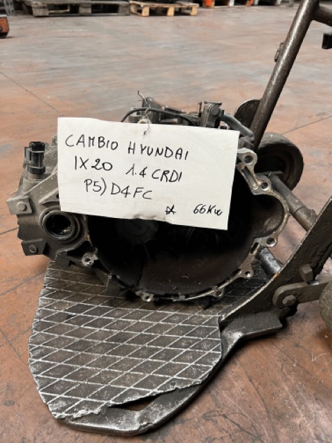 Cambio Hyundai IX20 1.4 CRDI  Anno 2012 Codice Motore D4FC 66Kw