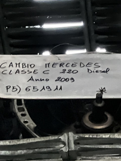 Cambio Mercedes Classe C220 Diesel Anno 2009 Codice Motore 651911