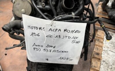Motore Alfa Romeo 156 cc. 1.9 JTD 16v SW Anno 2004 Codice Motore 937A5000 110Kw