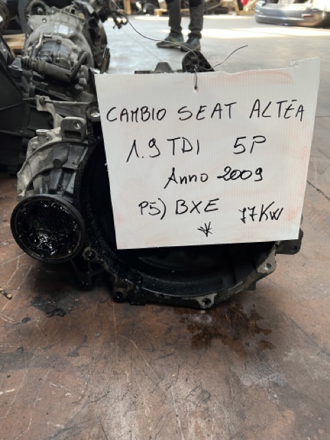 Cambio Seat Altea 1.9 Tdi 5P Anno 2009 Codice Motore BXE 77Kw