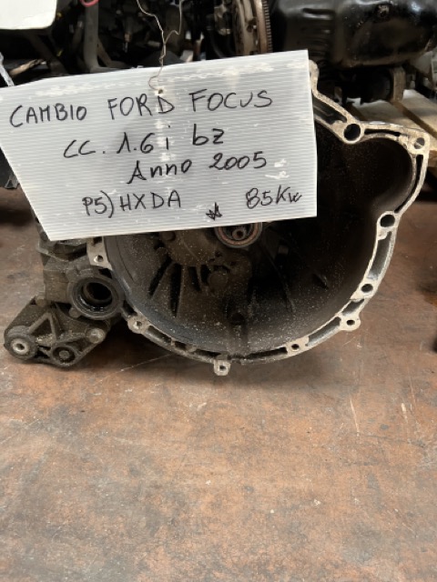 Cambio FORD FOCUS cc.1.6i bz. Anno 2005 Codice Motore HXDA 85Kw