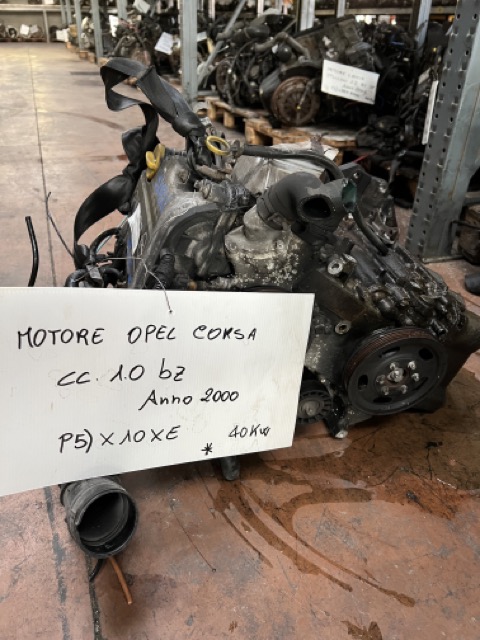 Motore Opel Corsa cc.1.0 bz. Anno 2000 Codice Motore X10XE 40 Kw