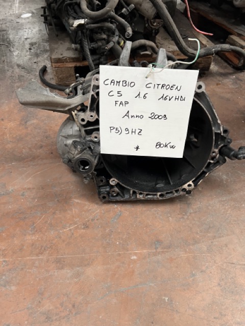 Cambio Citroen C5 1.6 16V HDI FAP Anno 2009 Codice Motore 9HZ 80Kw