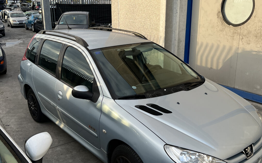 Ricambi Peugeot 206 1.4 HDI SW Anno 2005 Codice Motore 8HZ 50Kw