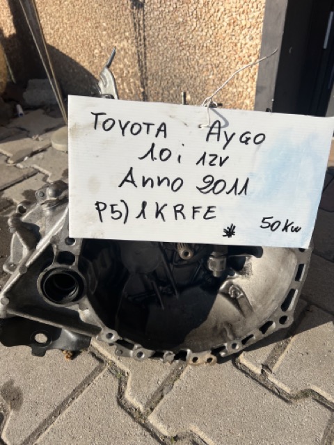 Cambio Toyota AYGO Connect 1.0 12v Anno 2011 Codice Motore 1KRFE 50Kw