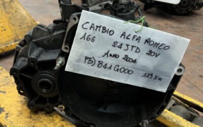 Cambio Alfa Romeo 166 2.4 JTD 20V Distinctive Anno 2004 Codice Motore 841G000 129Kw