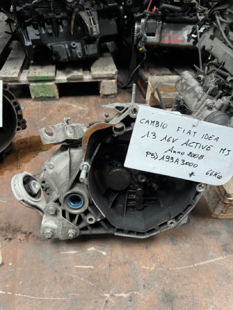 Cambio Fiat Idea 1.3 16V MJ Active Anno 2008 Codice Motore 199A3000 66Kw