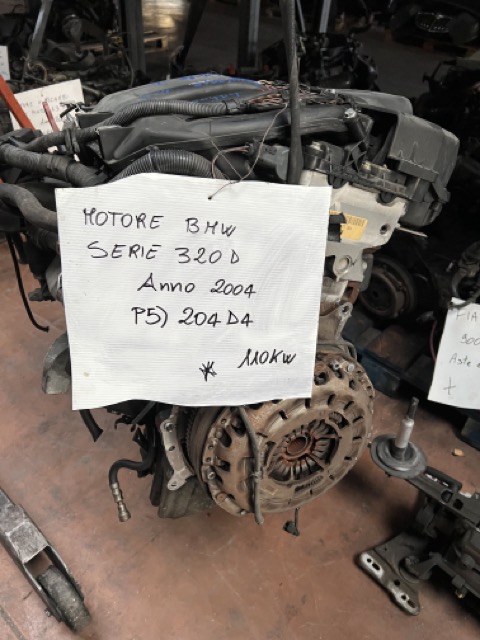 Motore Bmw serie 320D Anno 2004 Codice Motore 204D4 110Kw