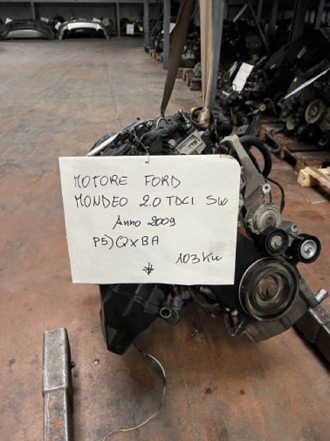 Motore Ford Mondeo 2.0 TDci DPF SW Anno 2009 Codice Motore QXBA 103Kw
