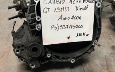 Cambio Alfa Romeo GT 1.9 MJT D. Anno 2004 Codice Motore 937A5000 110Kw