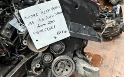 Motore Alfa Romeo 145 1.6 Twin Spark Anno 2000 Codice Motore AR67601 88Kw