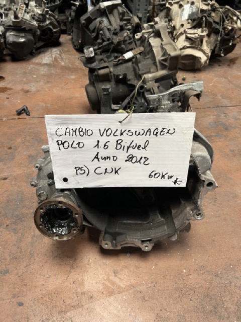 Cambio Volkswagen Polo 1.6 Bifuel Anno 2012 Codice Motore CNK 60Kw