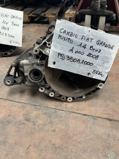 Cambio Fiat Grande Punto 1.5 Benz. Anno 2008 Codice Motore 350A1000 57Kw