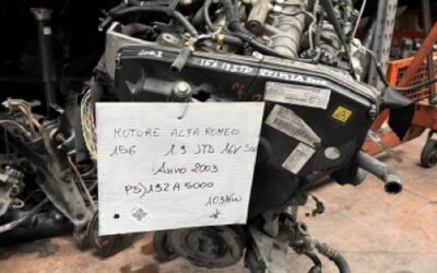 Motore Alfa Romeo 156 1.9JTD 16V SW Anno 2003 Codice Motore 192A5000 103KW