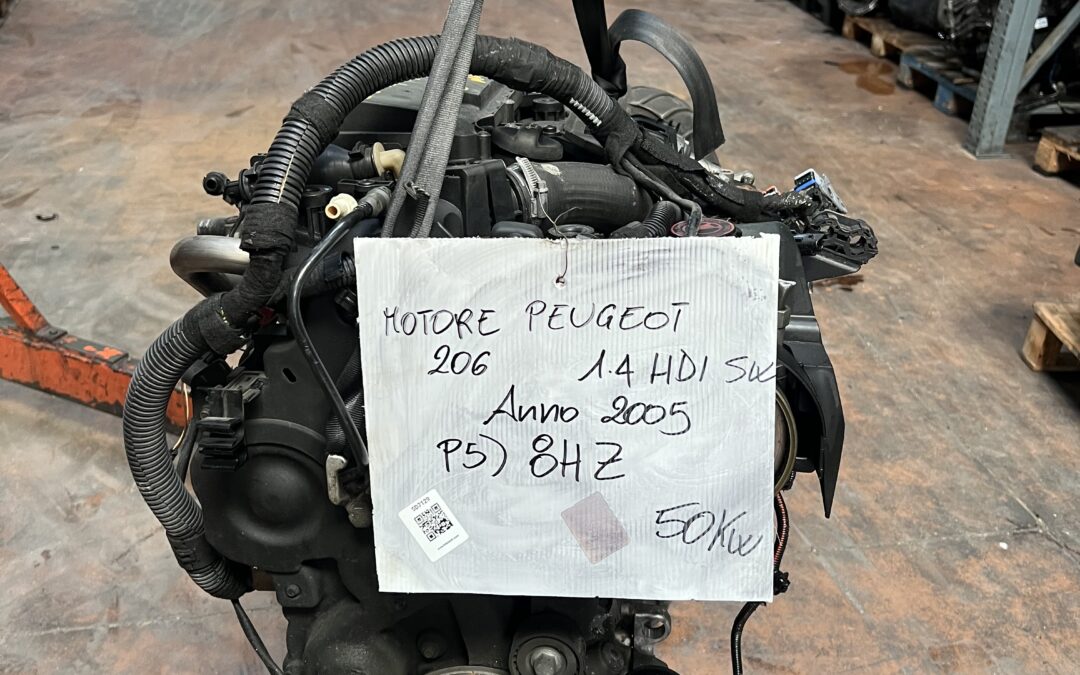 Motore Peugeot 206 1.4 HDI SW Anno 2005 Codice Motore 8HZ 50KW