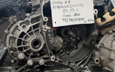 Cambio Alfa Romeo Giulietta 2.0 JTDM-2 Anno 2011 Codice Motore 940A5000 103KW