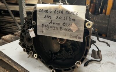 Cambio Alfa Romeo 159 2.0 JTDm Anno 2011 Codice Motore 939B4000 100KW