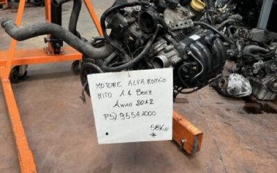 Motore Alfa Romeo Mito 1.4 Benz. Anno 2012 Codice Motore 955A1000 58KW