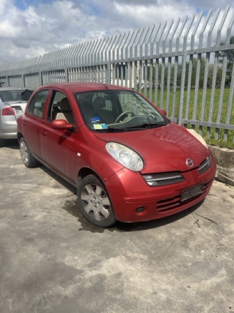 Ricambi Nissan Micra 1.2 16V 5P Anno 2006 Codice Motore CR12 59KW