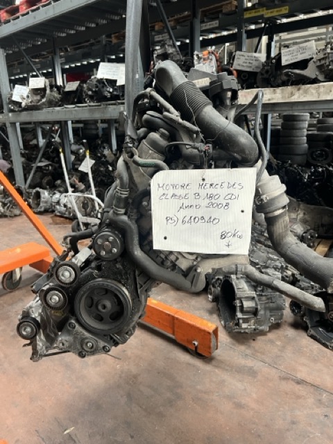 Motore Mercedes Classe B180 CDI Anno 2008 Codice Motore 640940 80KW