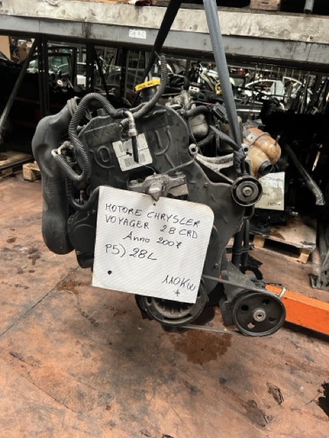 Motore Chrysler Voyager 2.8 CRD Anno 2007 Codice Motore 28L 110KW