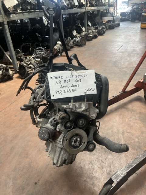 Motore Fiat Sedici 1.9 MJT 4×4 Anno 2007 Codice Motore D19AA 88KW