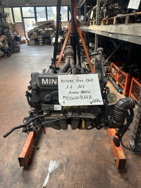 Motore Mini One 1.6 16V Anno 2006 Codice Motore W10B16A 66KW