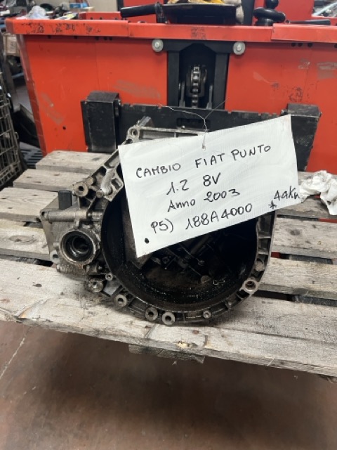 Cambio Fiat Punto 1.2 8V Anno 2003 Codice Motore 188A4000 44KW