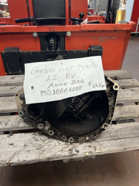 Cambio Fiat Punto 1.2 8V Anno 2004 Codice Motore 188A4000 44KW