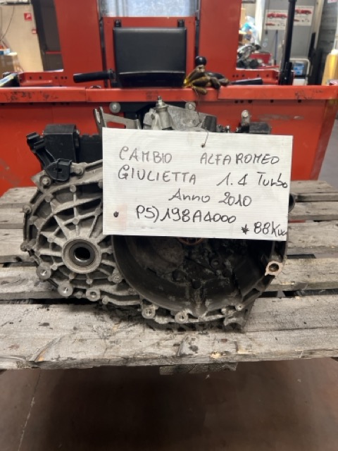 Cambio Alfa Romeo Giulietta 1.4 Turbo Anno 2010 Codice Motore 198A4000 88KW