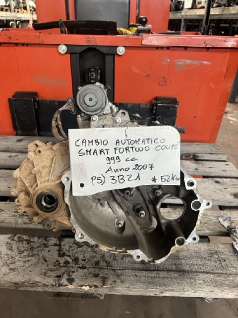 Cambio Automatico Smart Fortwo Coupè 999 Anno 2007 Codice Motore 3B21 52KW