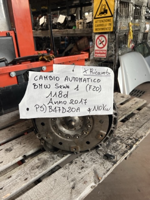 Cambio Automatico per Ricambi Bmw Serie 1 (F20) 118d Anno 2017 Codice Motore B47D20A 110KW