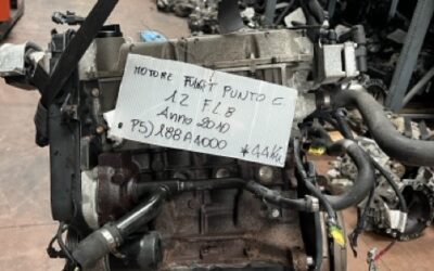 Motore Fiat Punto Classic 1.2 F.L.08 Anno 2010 Codice Motore 188A4000 44KW