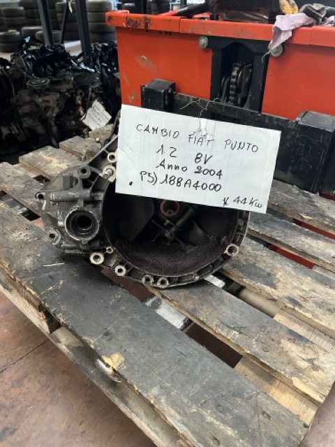 Cambio Fiat Punto 1.2 8V Anno 2004 Codice Motore 188A4000 44KW