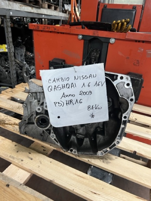 Cambio Nissan Qashqai 1.6 16V Anno 2009 Codice Motore HR16 84KW