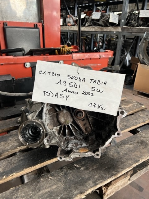 Cambio Skoda Fabia 1.9 SDI SW Anno 2003 Codice Motore ASY 47KW
